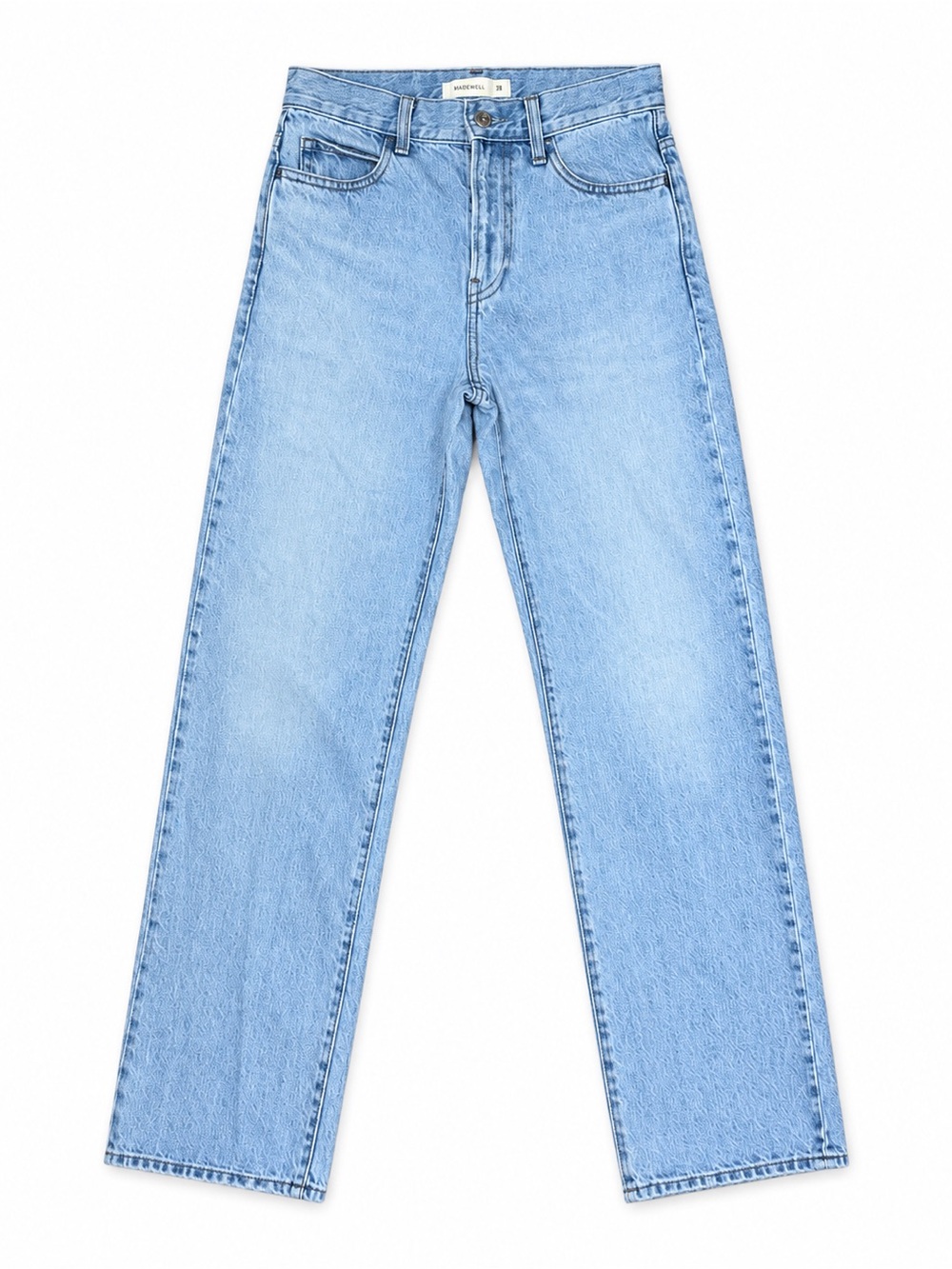 JW Anderson x UNIQLO Light Wash Straight Leg Jeans Size 22